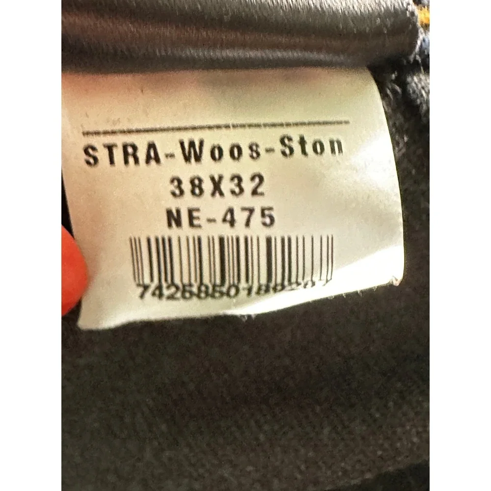 Mott & Bow Straight Jeans Mens 38x32 Dark Wash Straight Leg Denim Pants